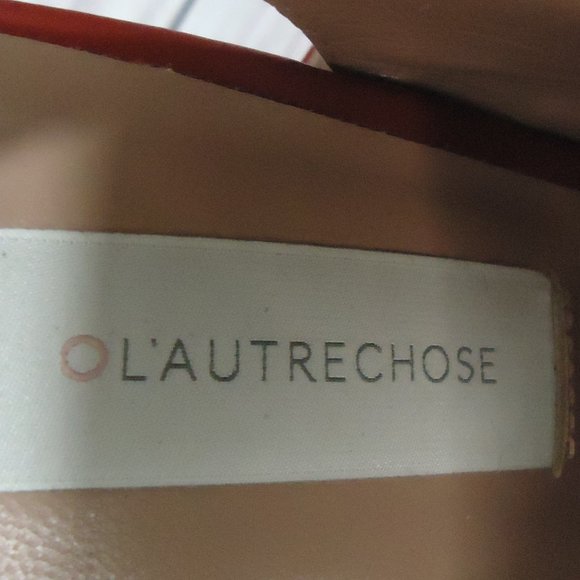 SIZE 37. L'Autrechose Chose crystal buckle leather sandals. - Picture 15 of 16